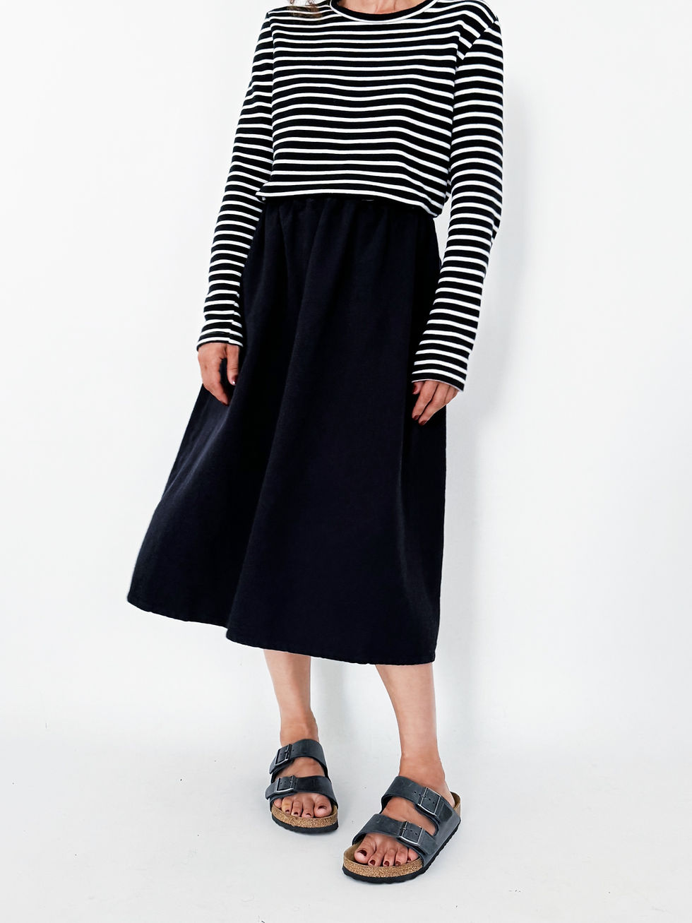 Miniature : Roxanne Skirt Oxford Washed Navy