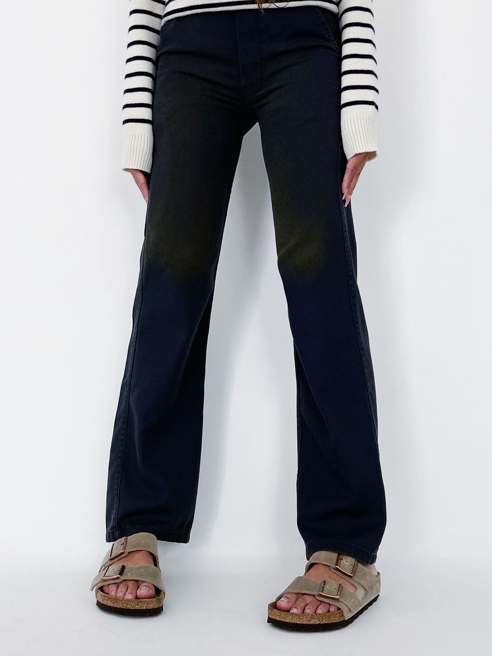 Miniature : Work Pant UK. Navy Gold