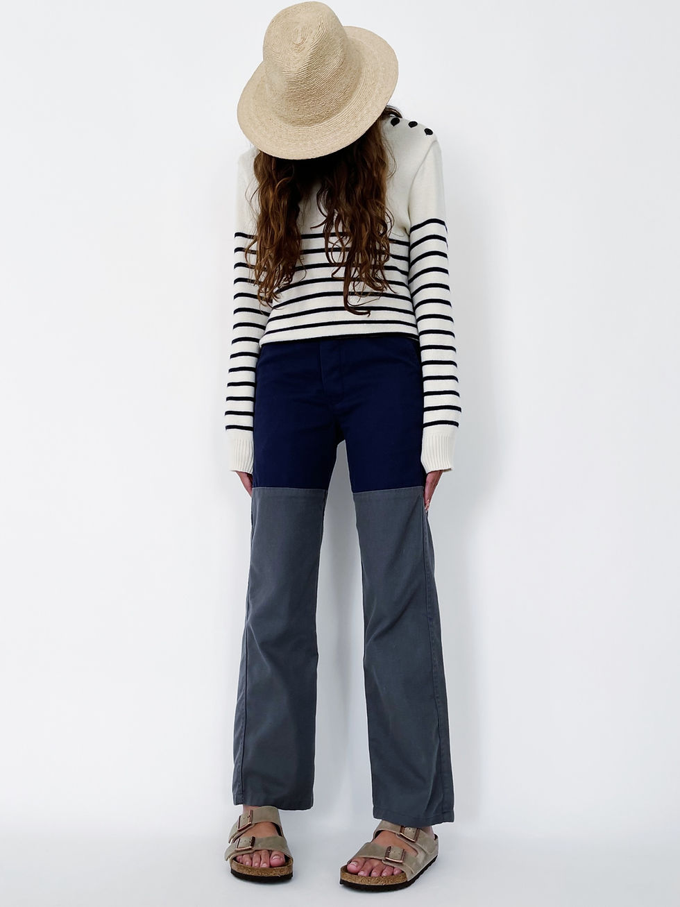 Miniature : Work Pant ISR. Marine Acier