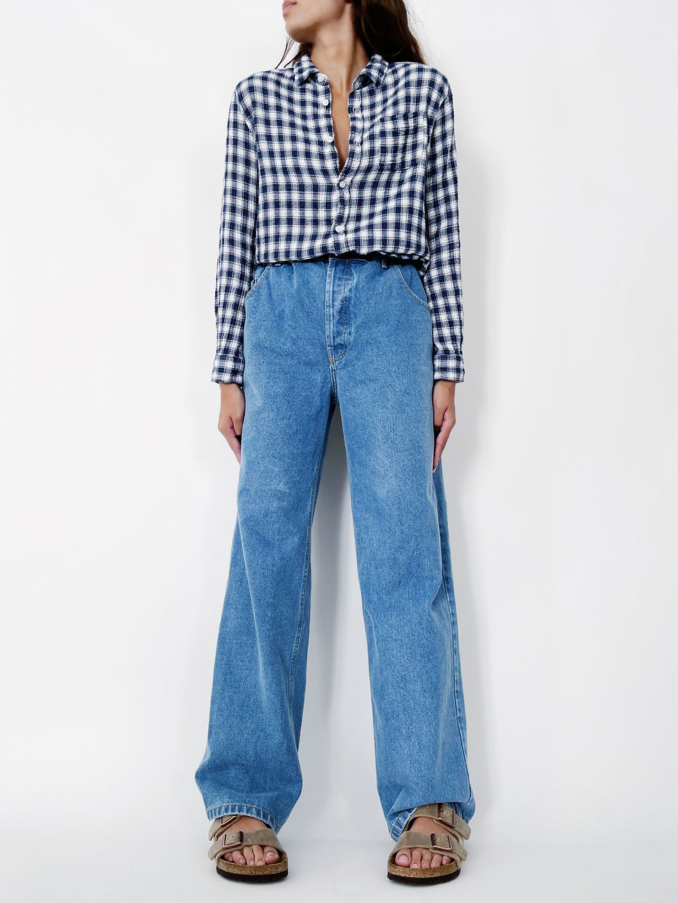 Miniature : Mali Torchon Crepon Navy