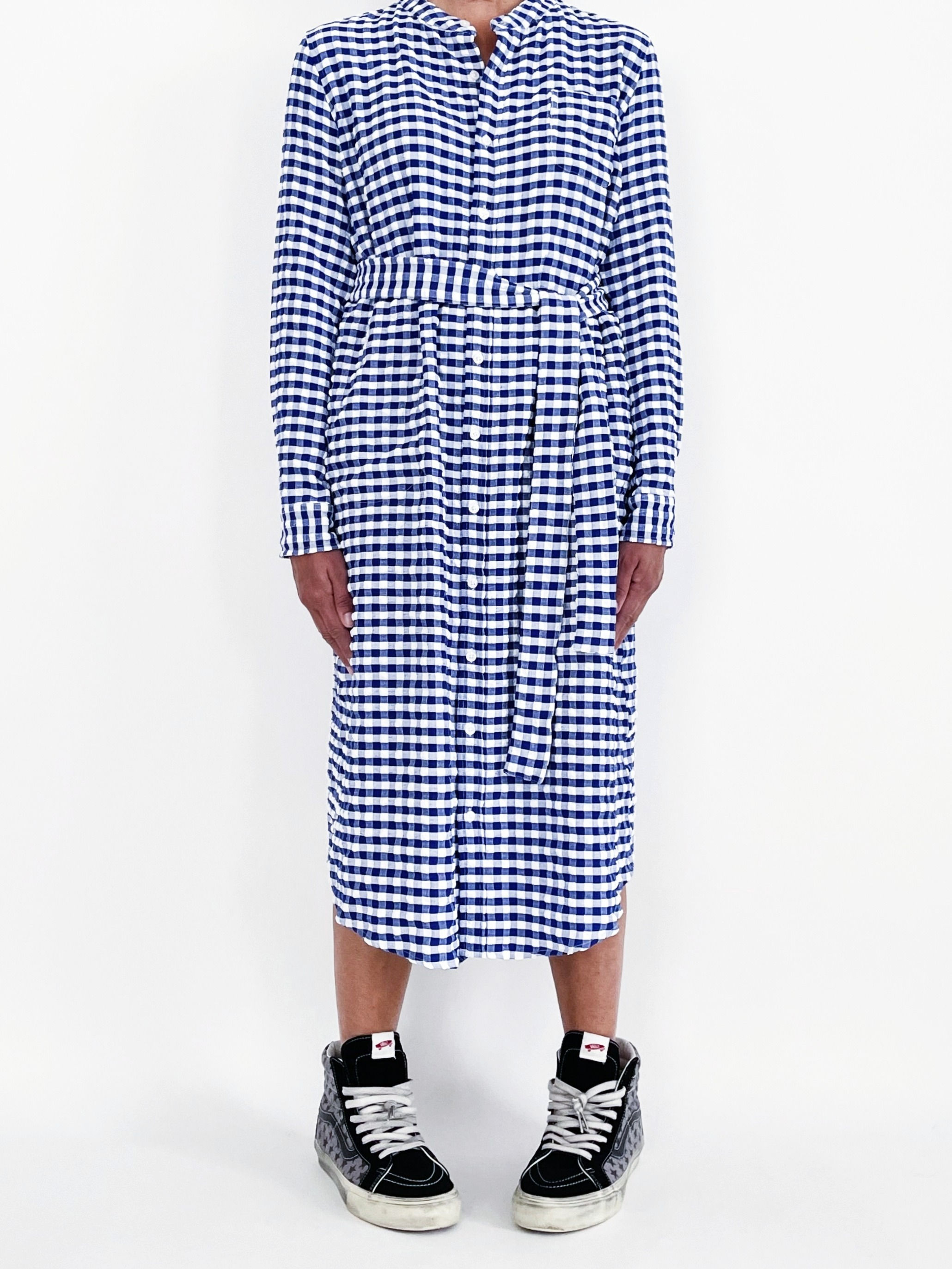 Blouse Big Vichy Love Bleu