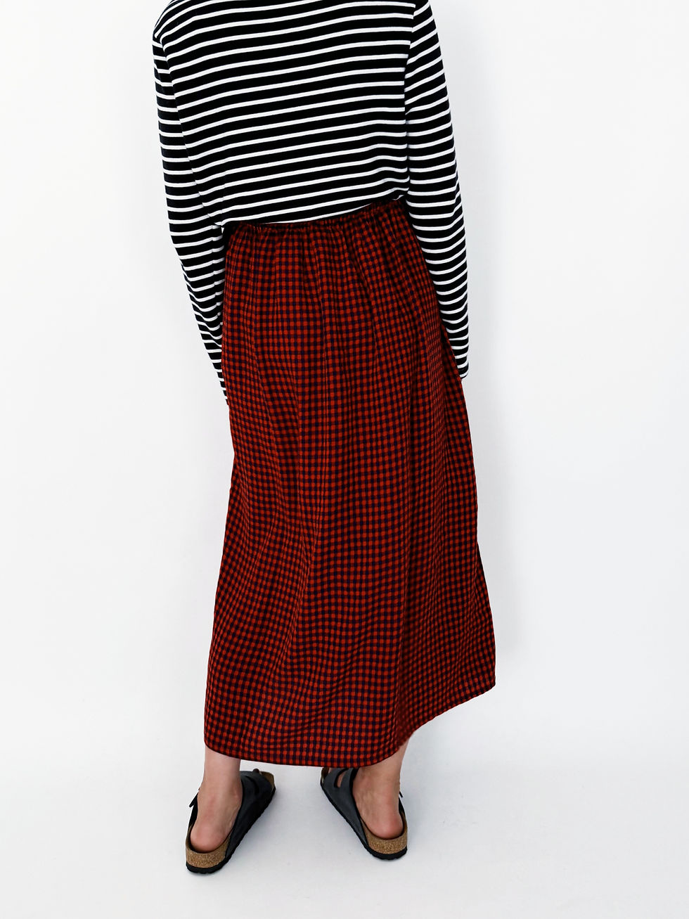 Miniature : Roxanne Skirt Vichy Star Navy Red