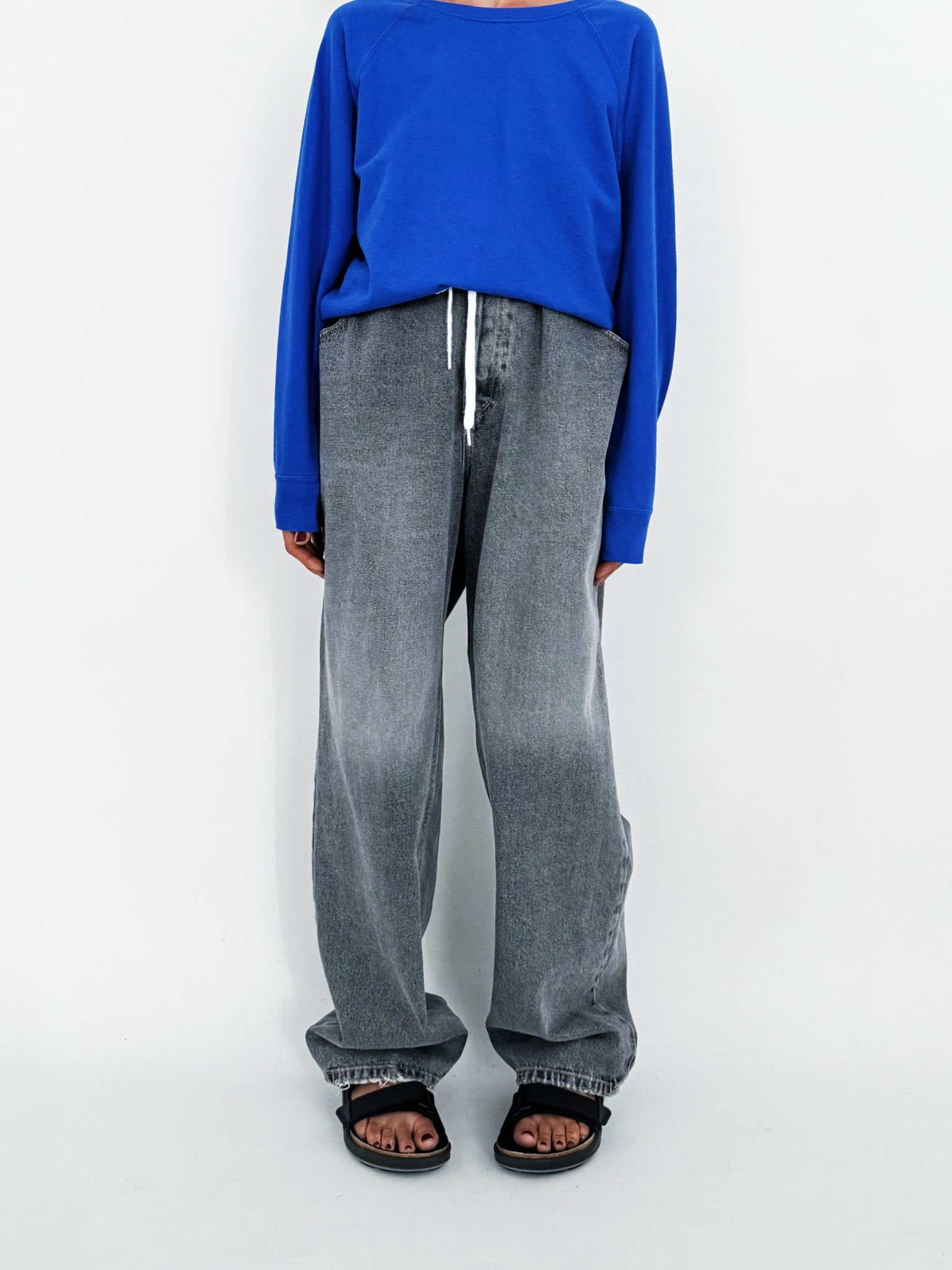 Sweatshirt Raglan Aged by the Sun French Blue