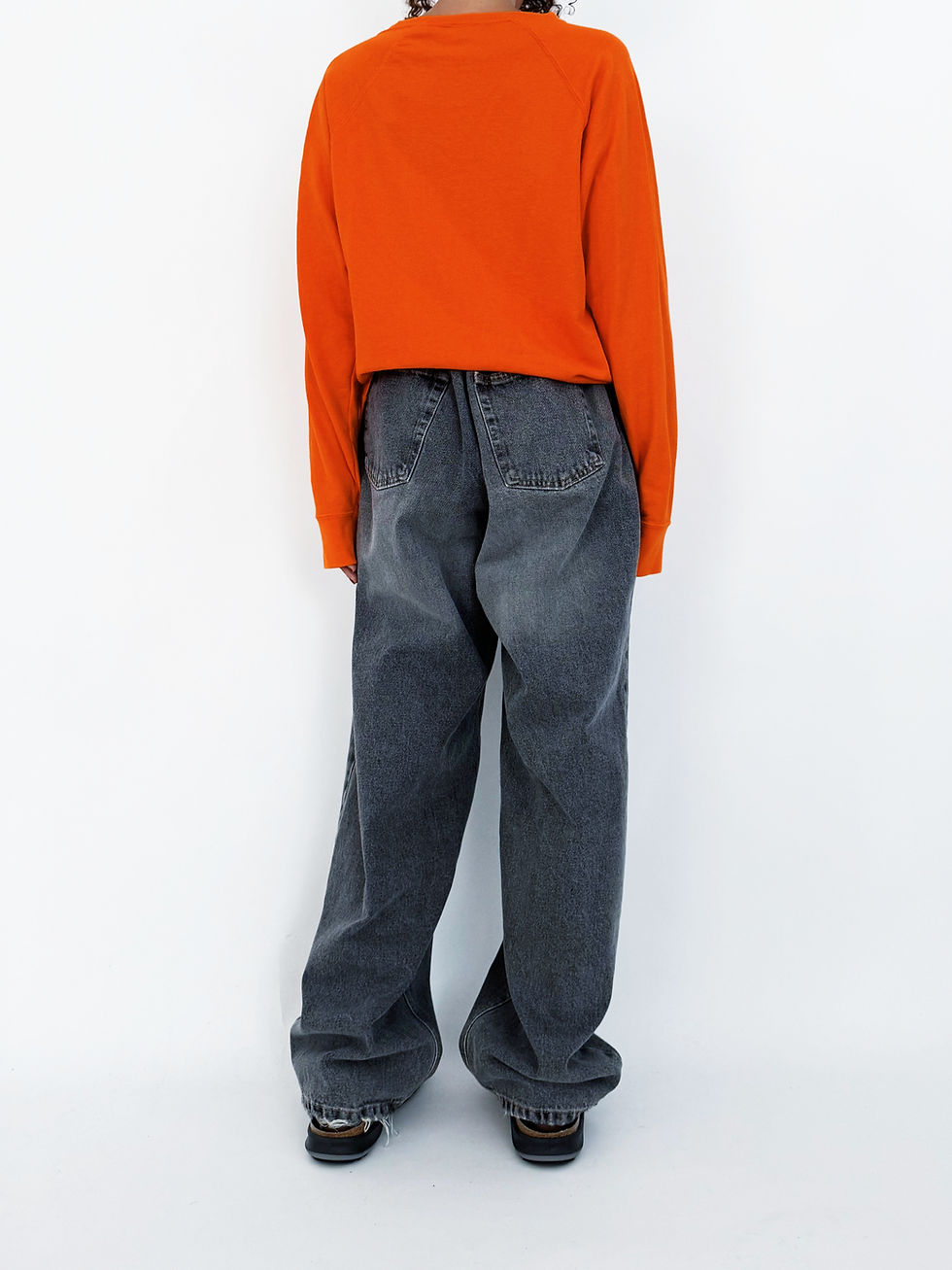 Miniature : Sweatshirt Raglan Aged by the Sun Orange