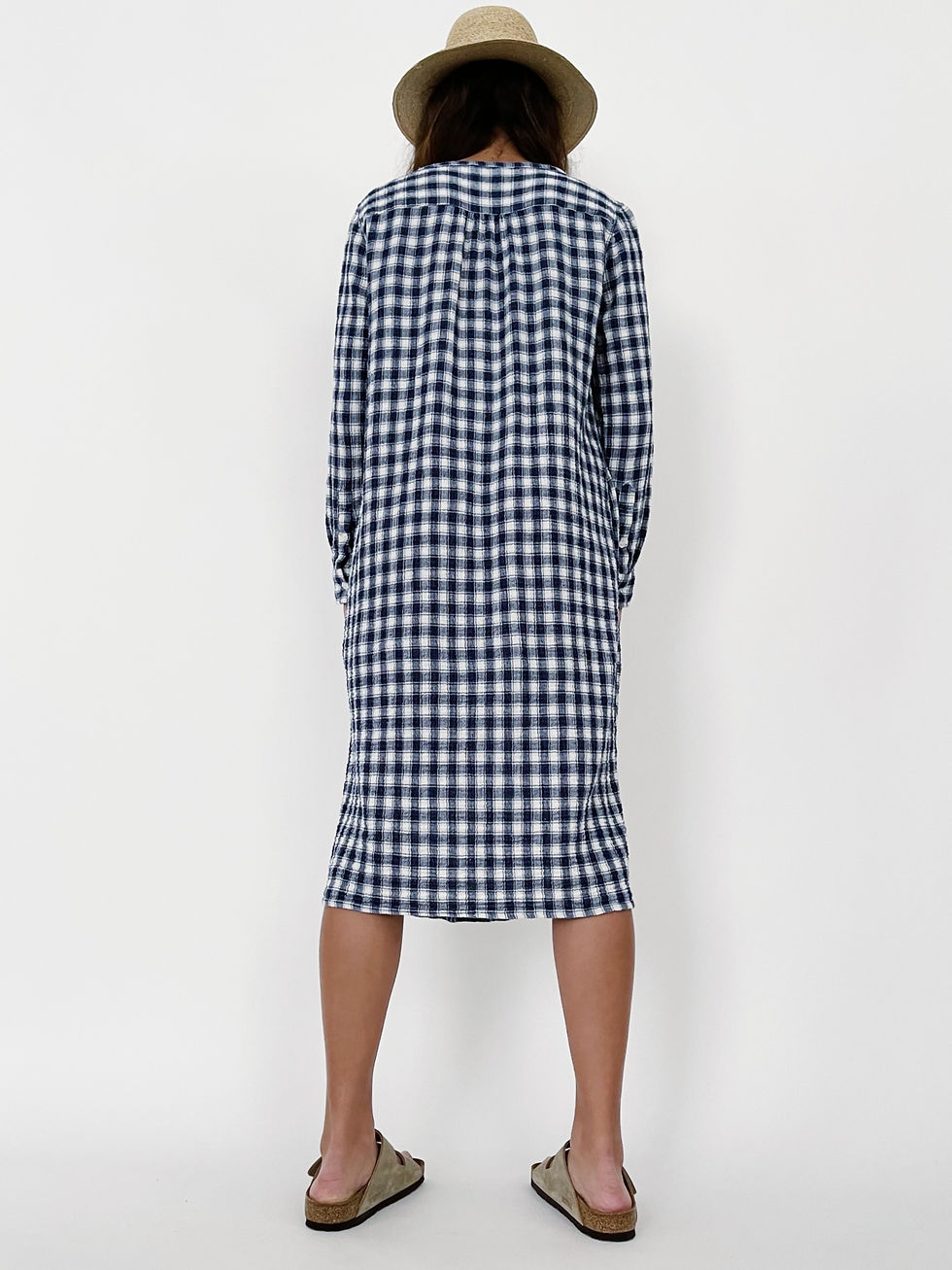 Miniature : Magda Torchon Crepon Navy