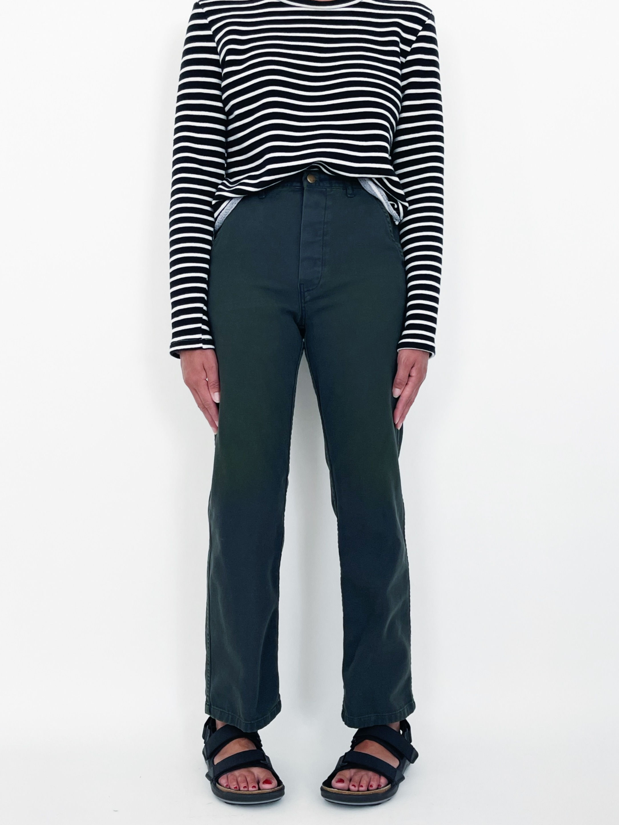 Work Pant UK. Blue Green