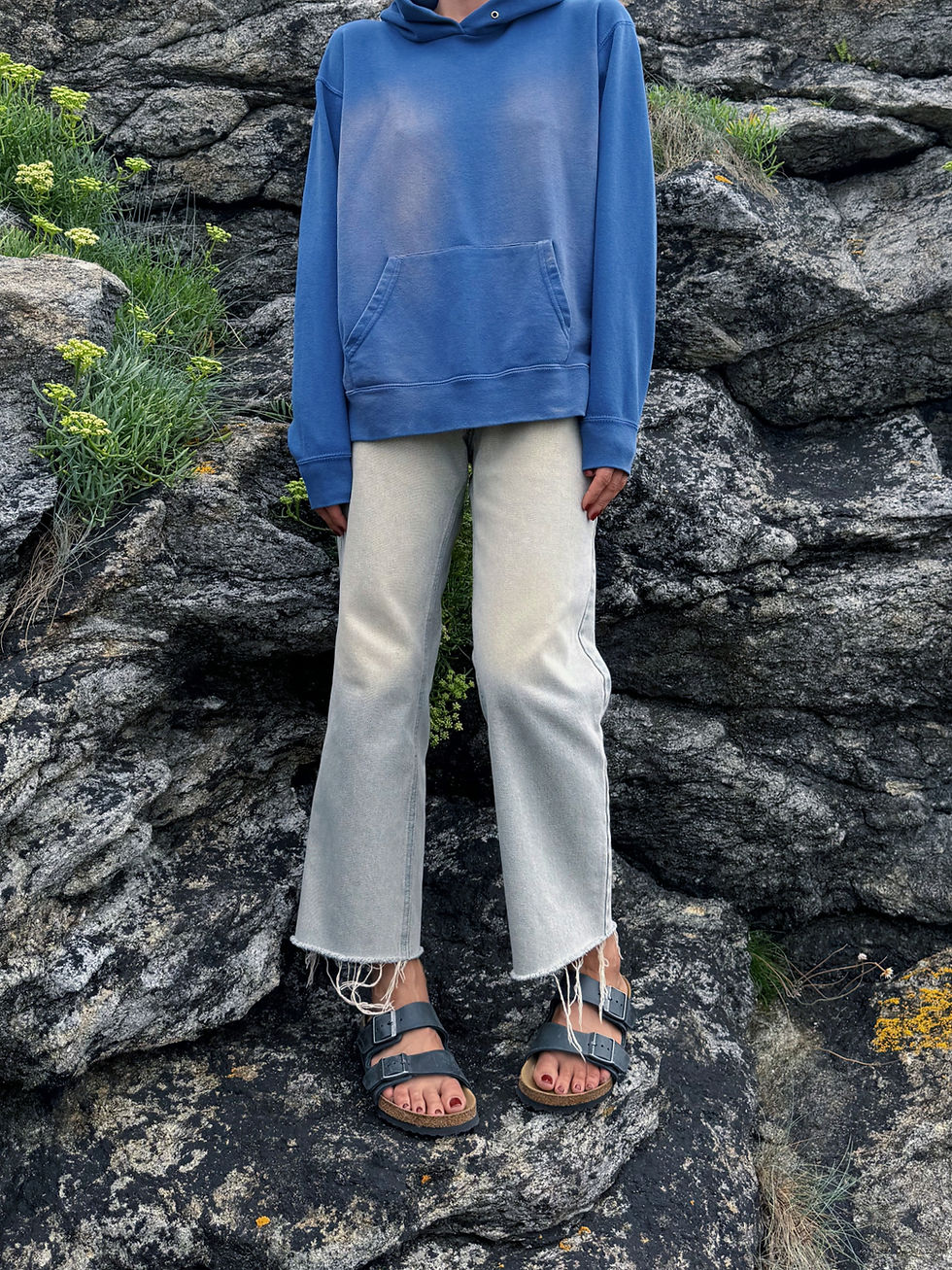 Miniature : Aged Hoodie Ocean Blue