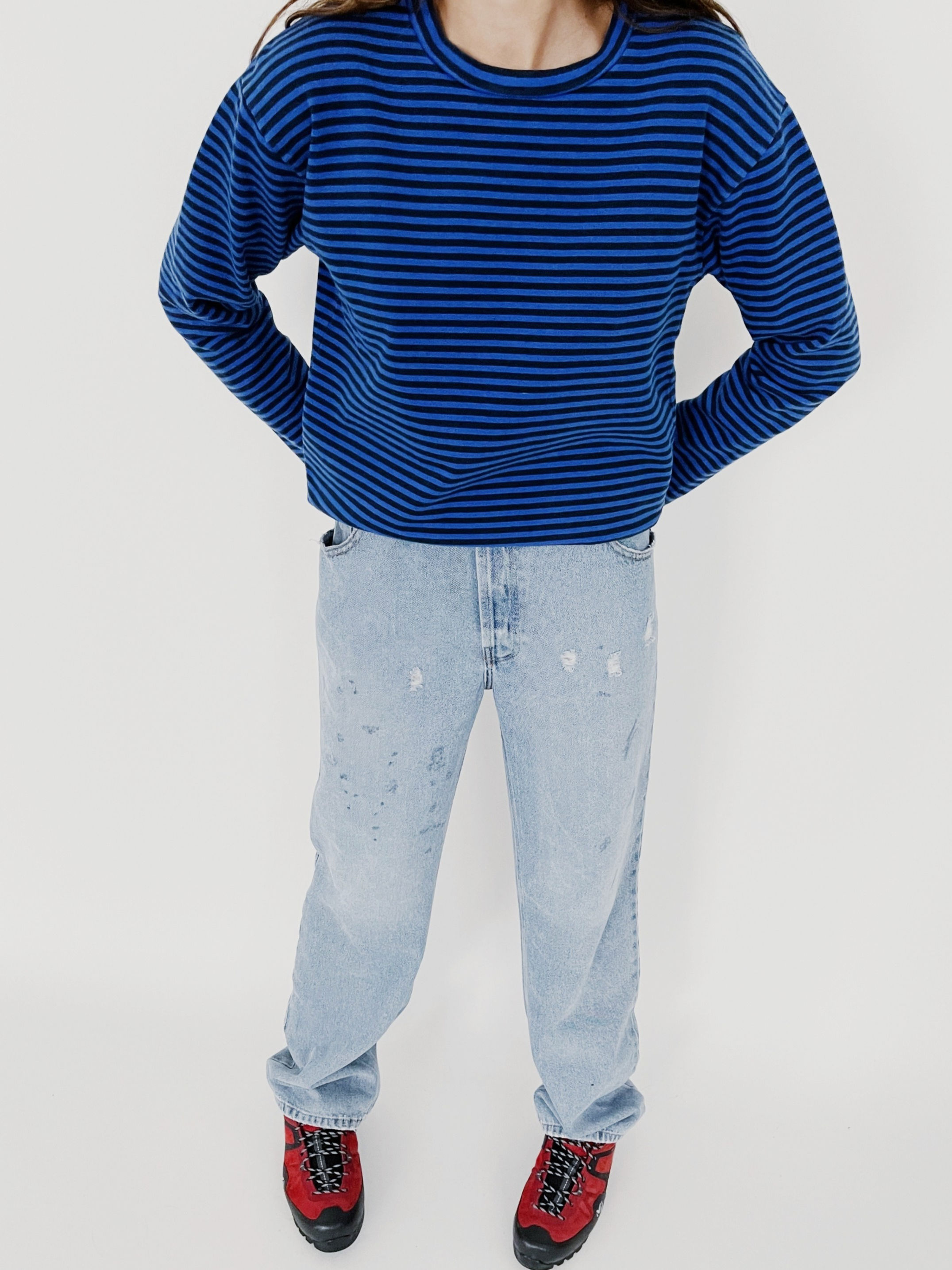 1960 Sweat Marin Bleu France