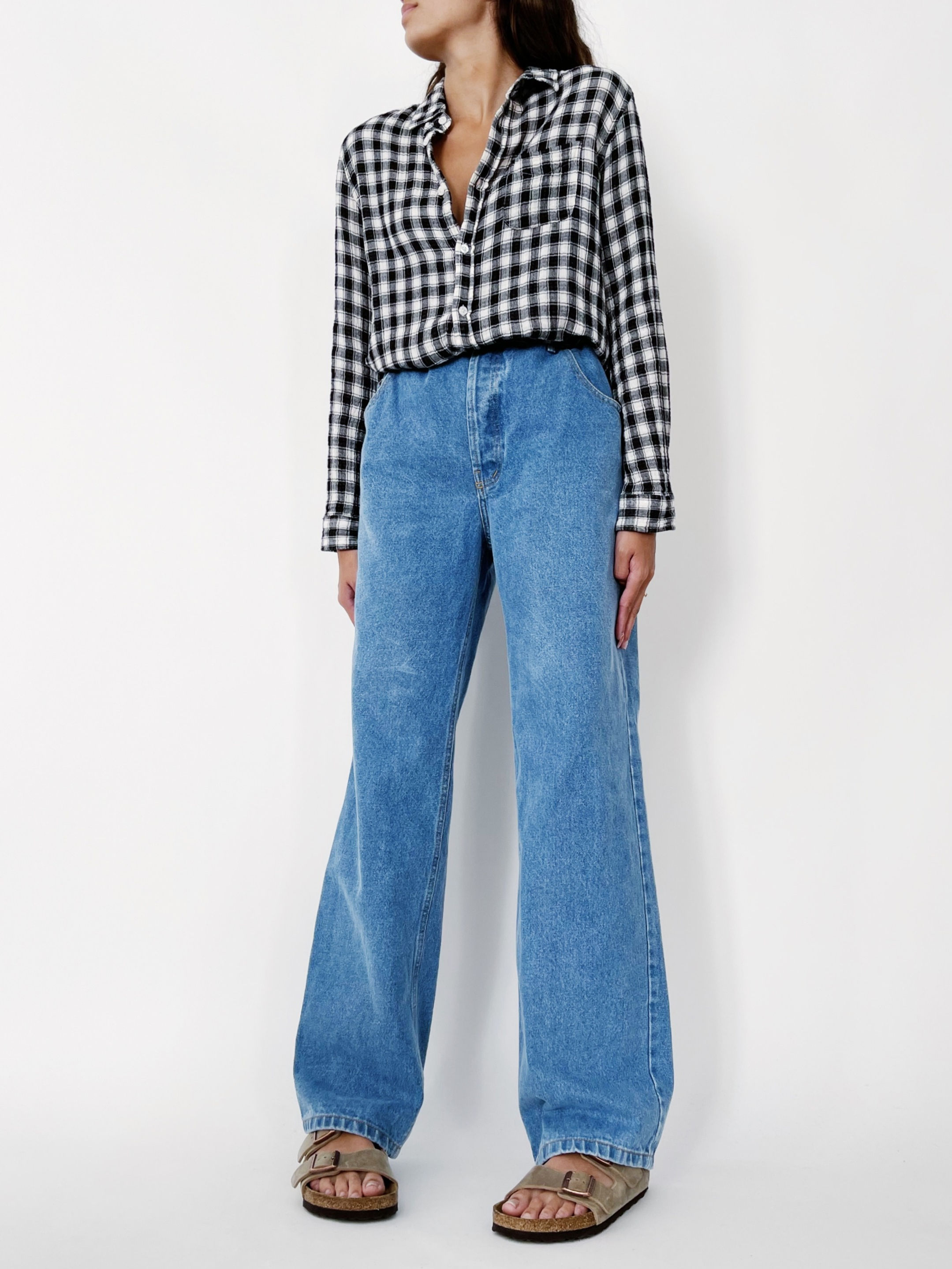 Mali Torchon Crepon Noir