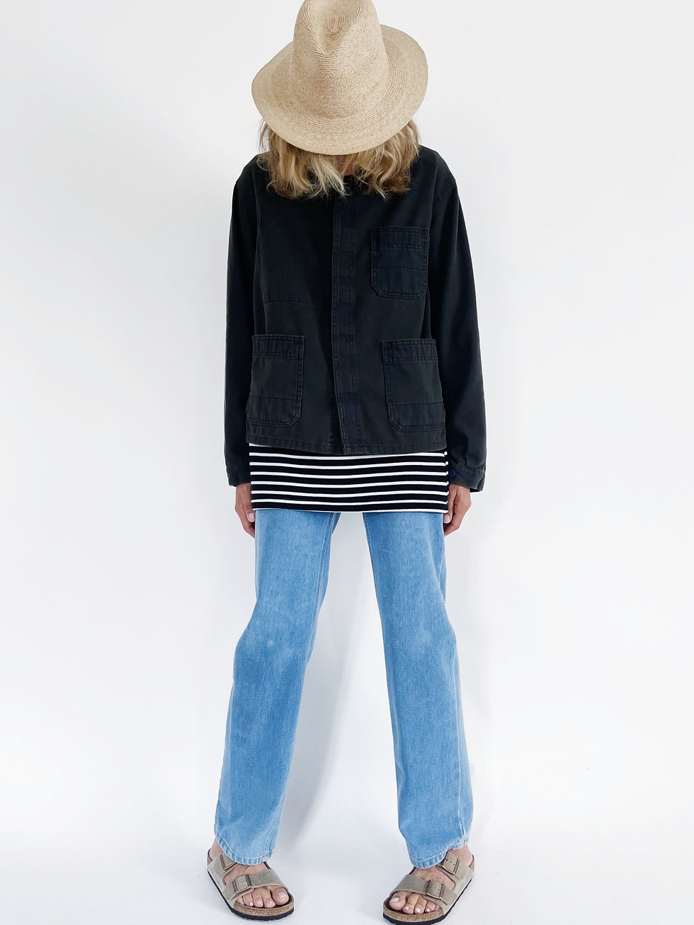 Miniature : Work Jacket UK. Golden Navy