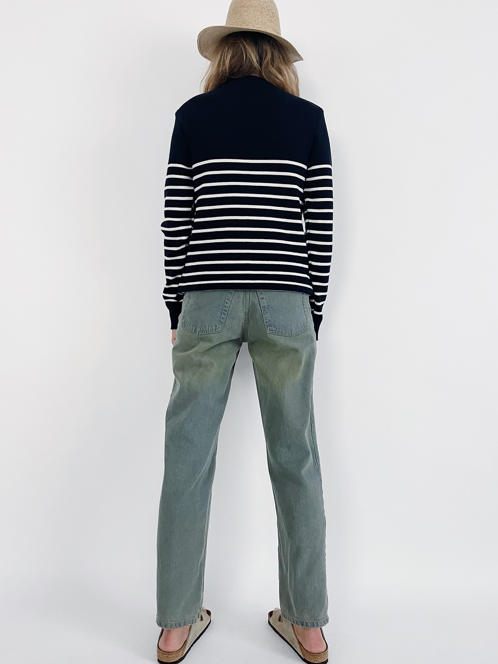 Miniature : 80's Jeans Gris Vert