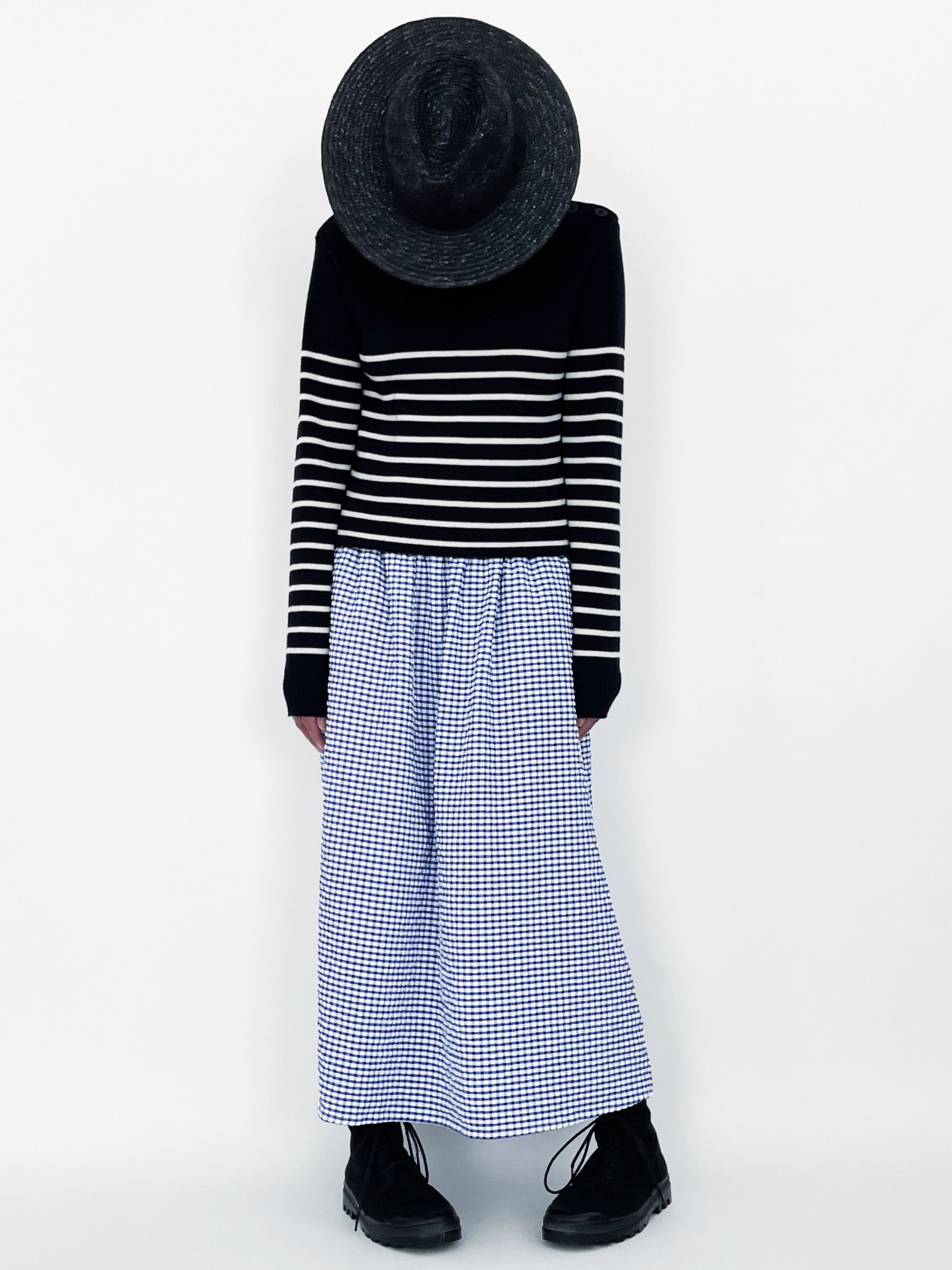 Suzanne Skirt Vichy Love Bleu