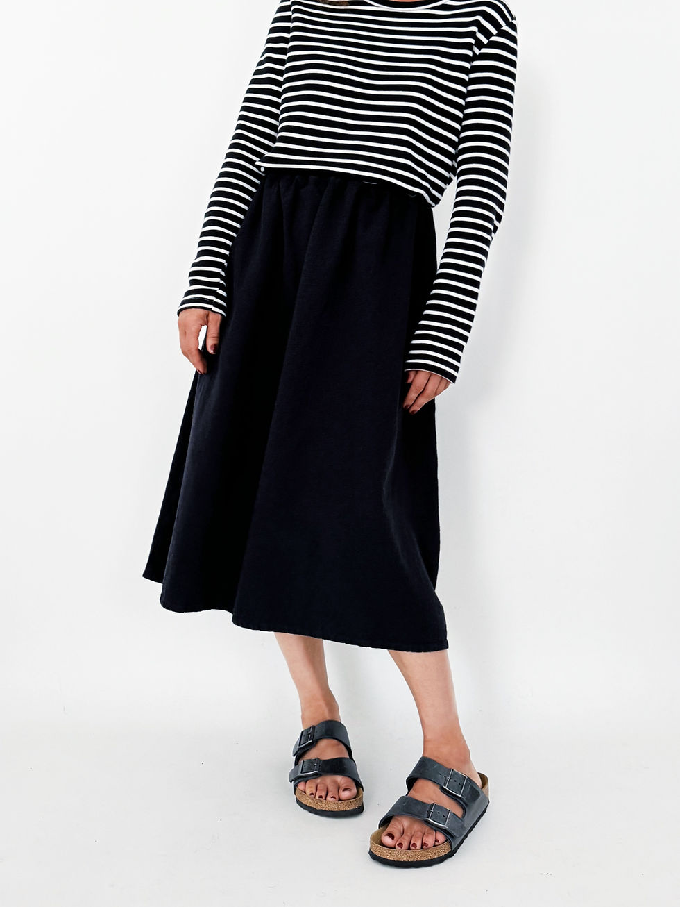 Miniature : Roxanne Skirt Oxford Washed Navy