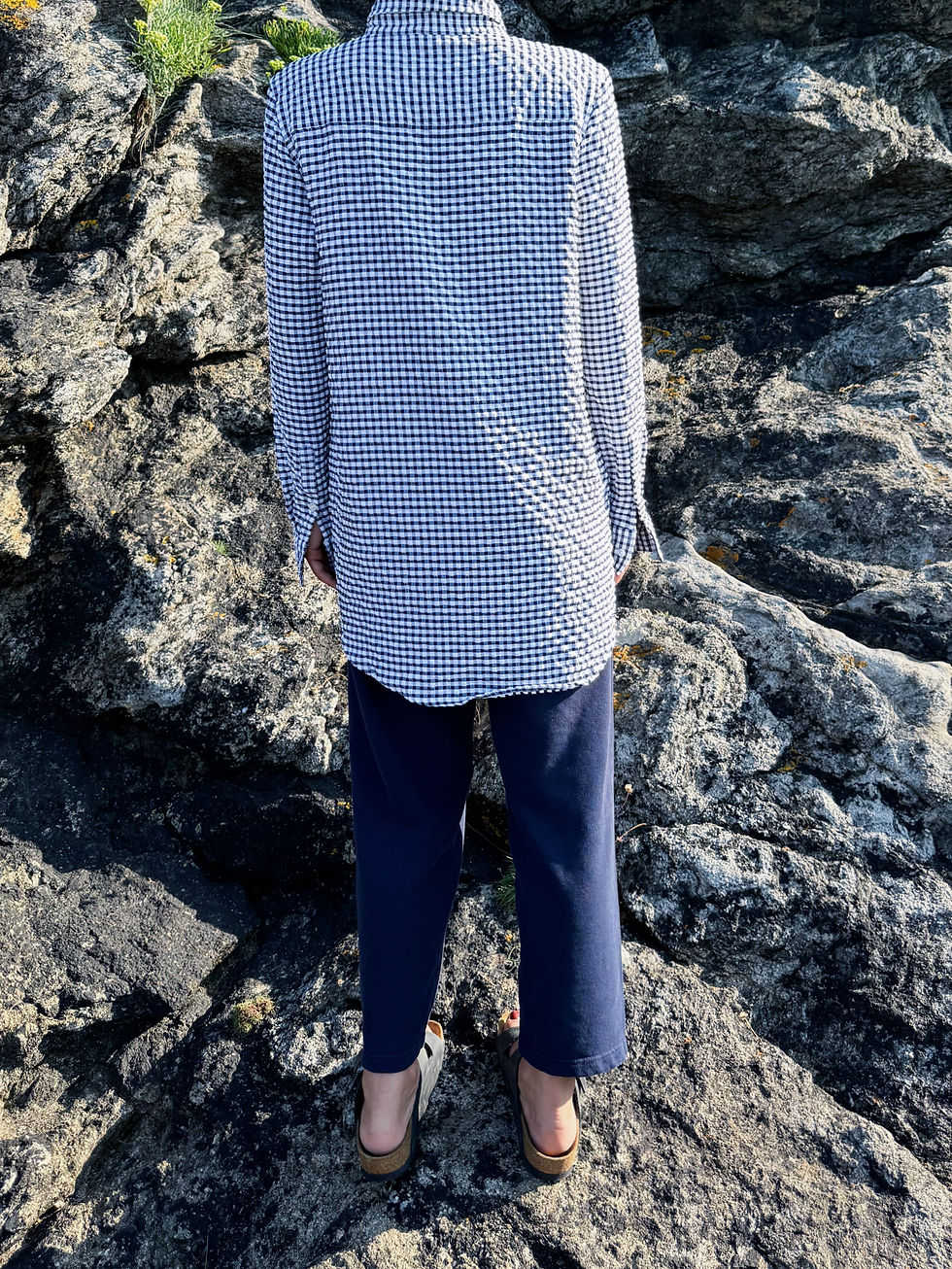 Miniature : Rosa Vichy Love Navy