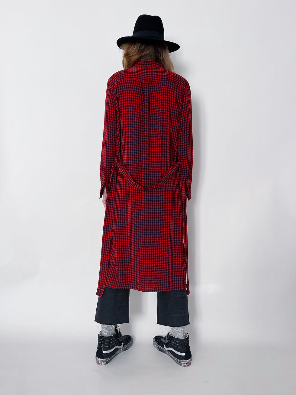 Miniature : Blouse Vichy Star Navy Red