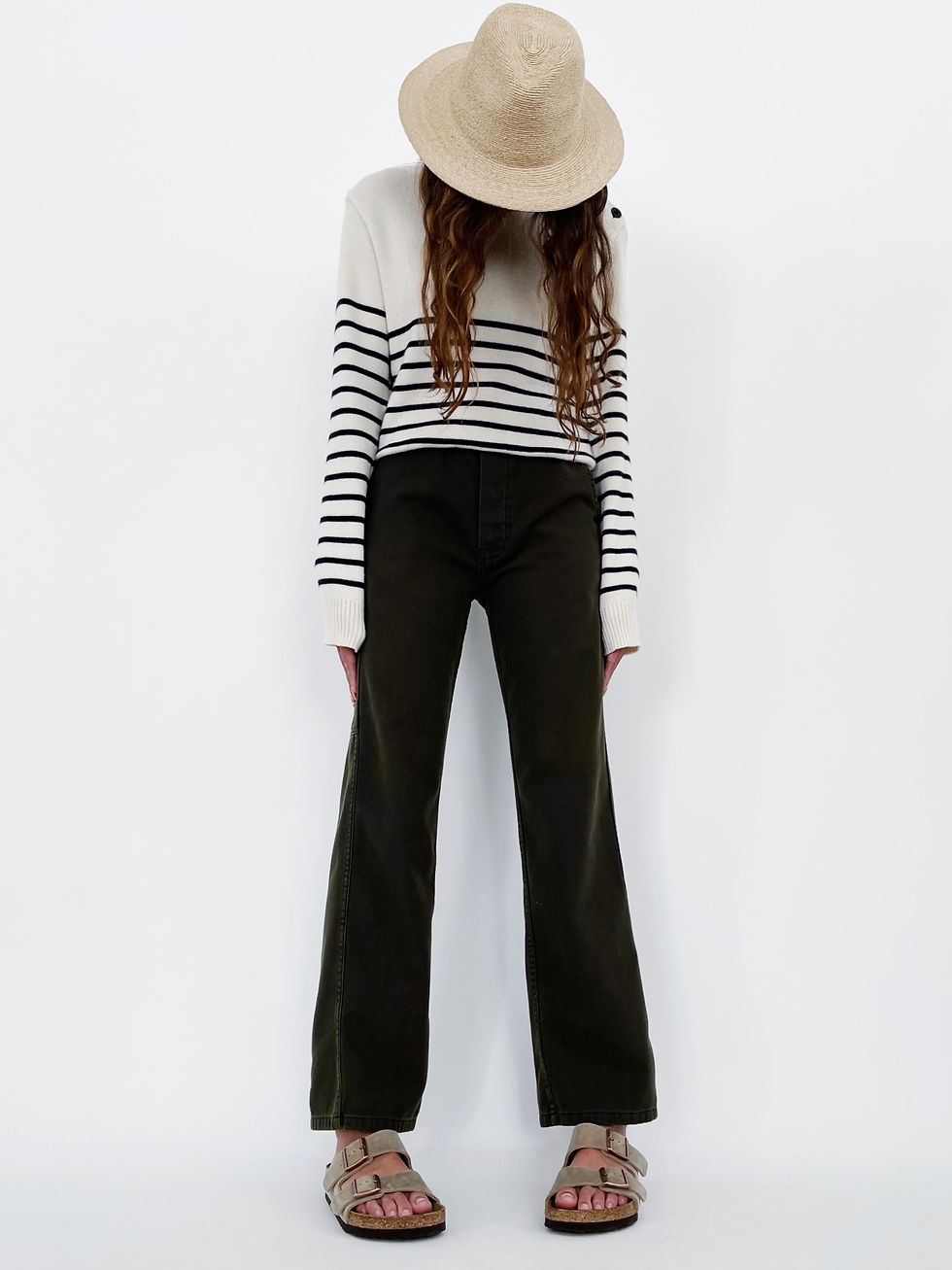 Miniature : Work Pant UK. Navy Green