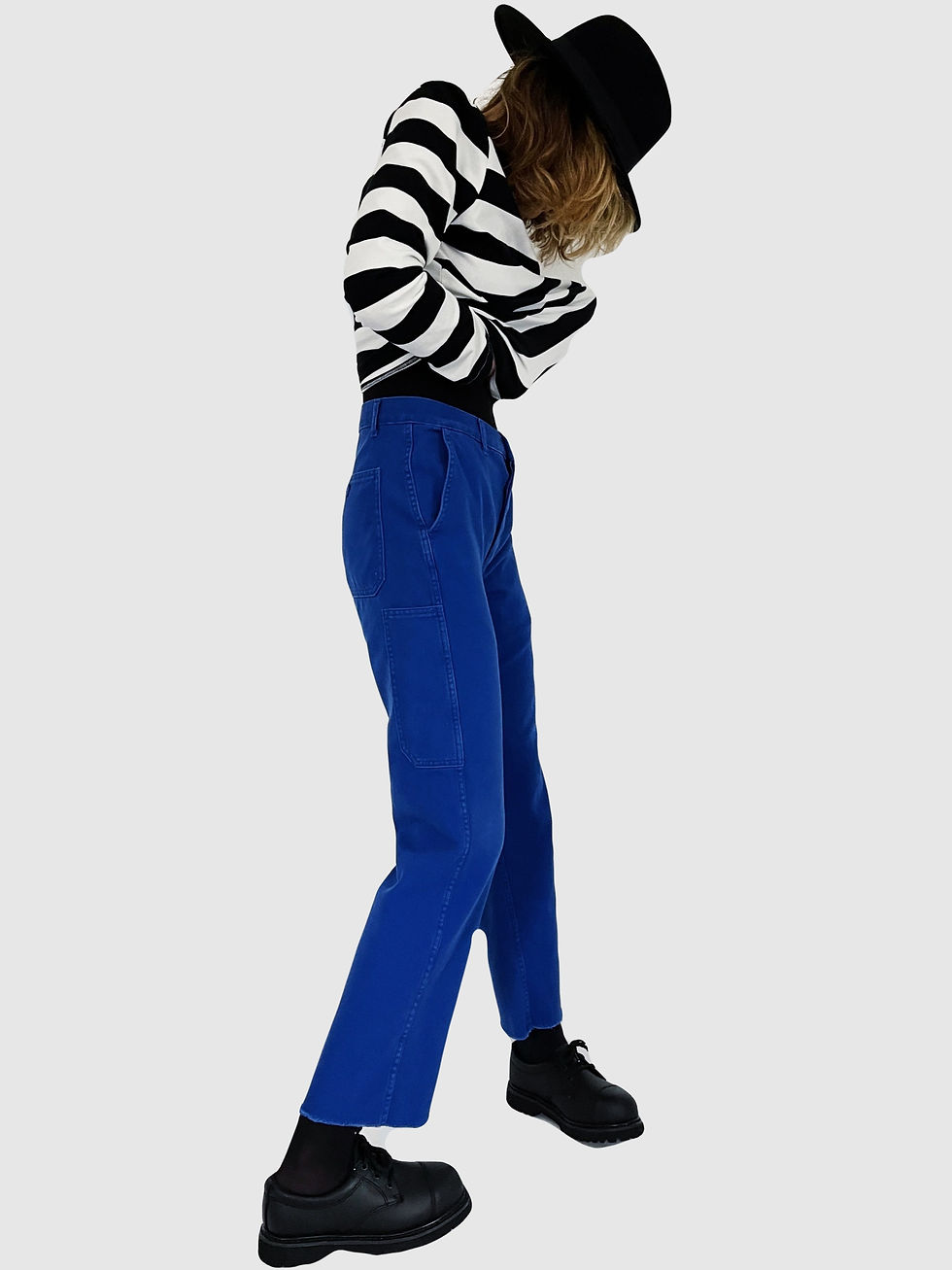 Miniature : Work Pant UK. Cut French Blue