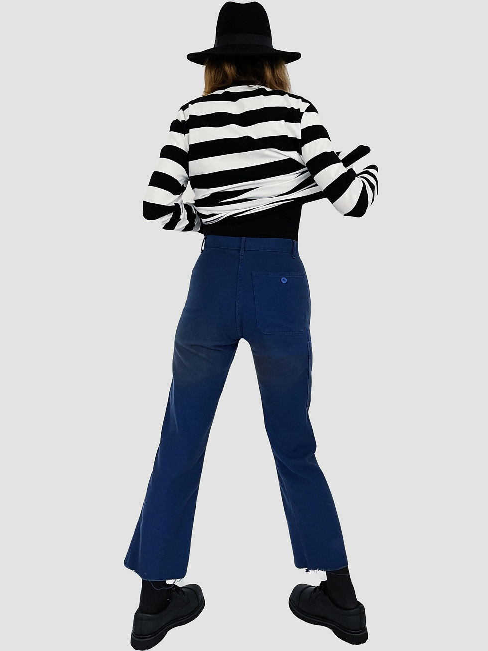 Miniature : Work Pant UK. Cut Electric Blue