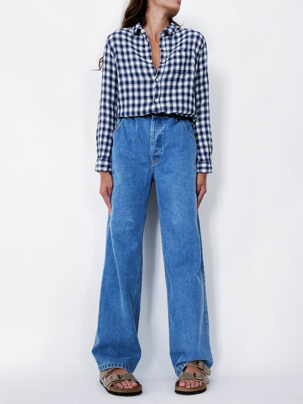 Miniature : Mali Torchon Crepon Navy