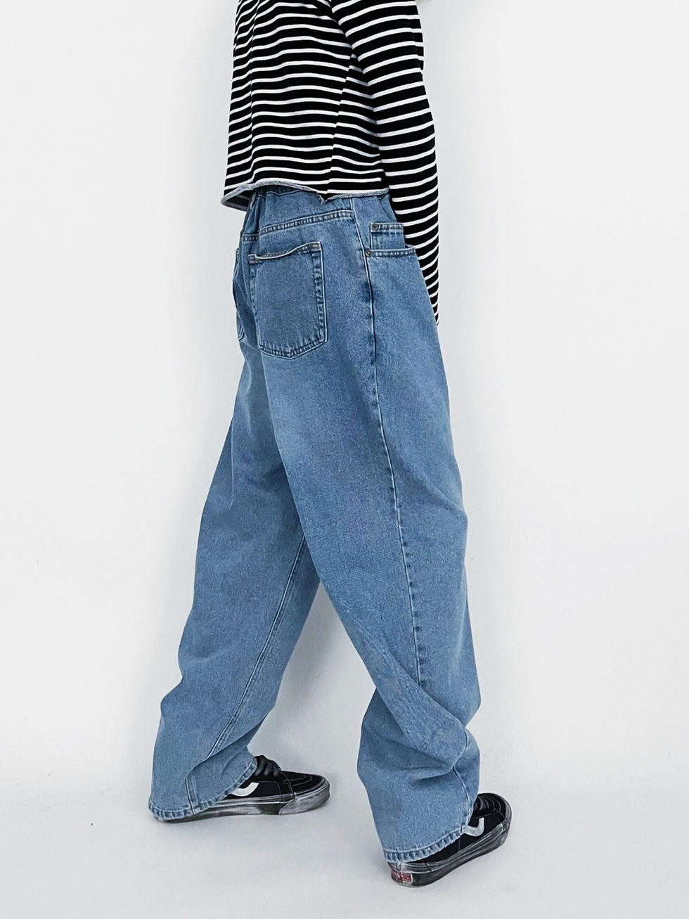 Miniature : Big Baggy Jeans Mid Blue