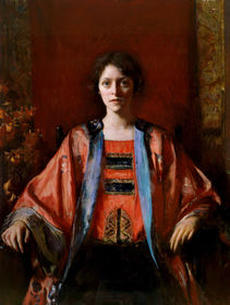 The Girl in the Silk Dress