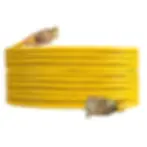 Voltec 50-foot 12/3 gauge heavy duty yellow extension cord for roofing job site