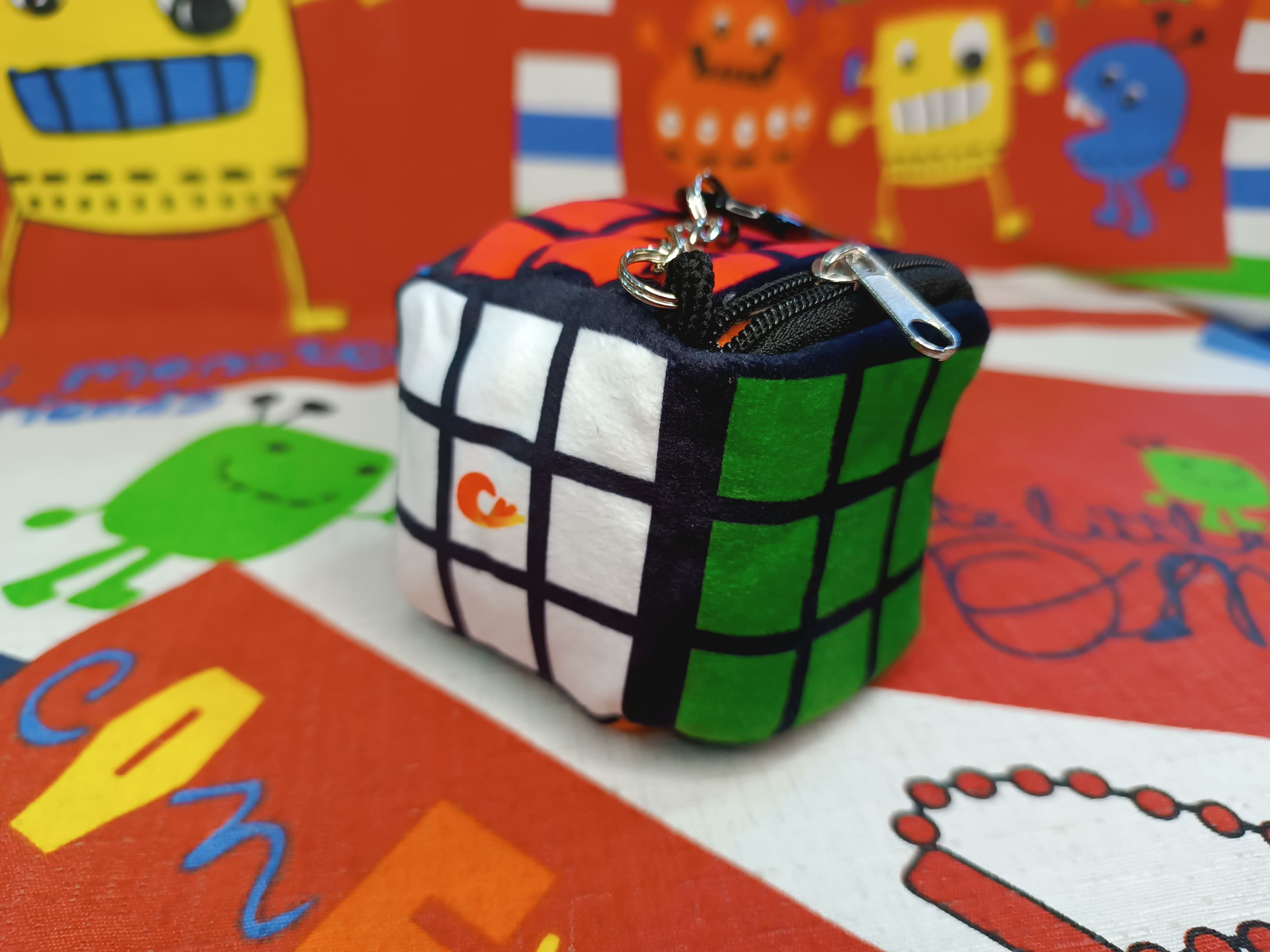Bolsa llavero cubo Rubik's
