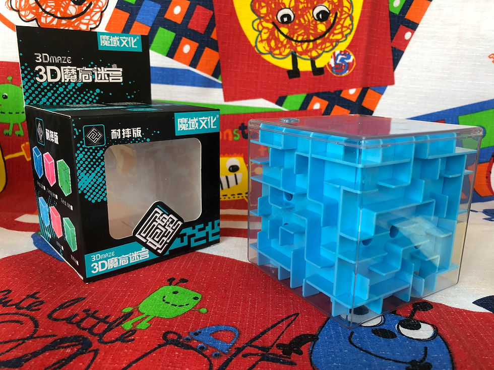 Moyu Cubo Laberinto 3D 95mm azul