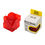 Miniatura: DianSheng Mirror skewb base transparente rojo