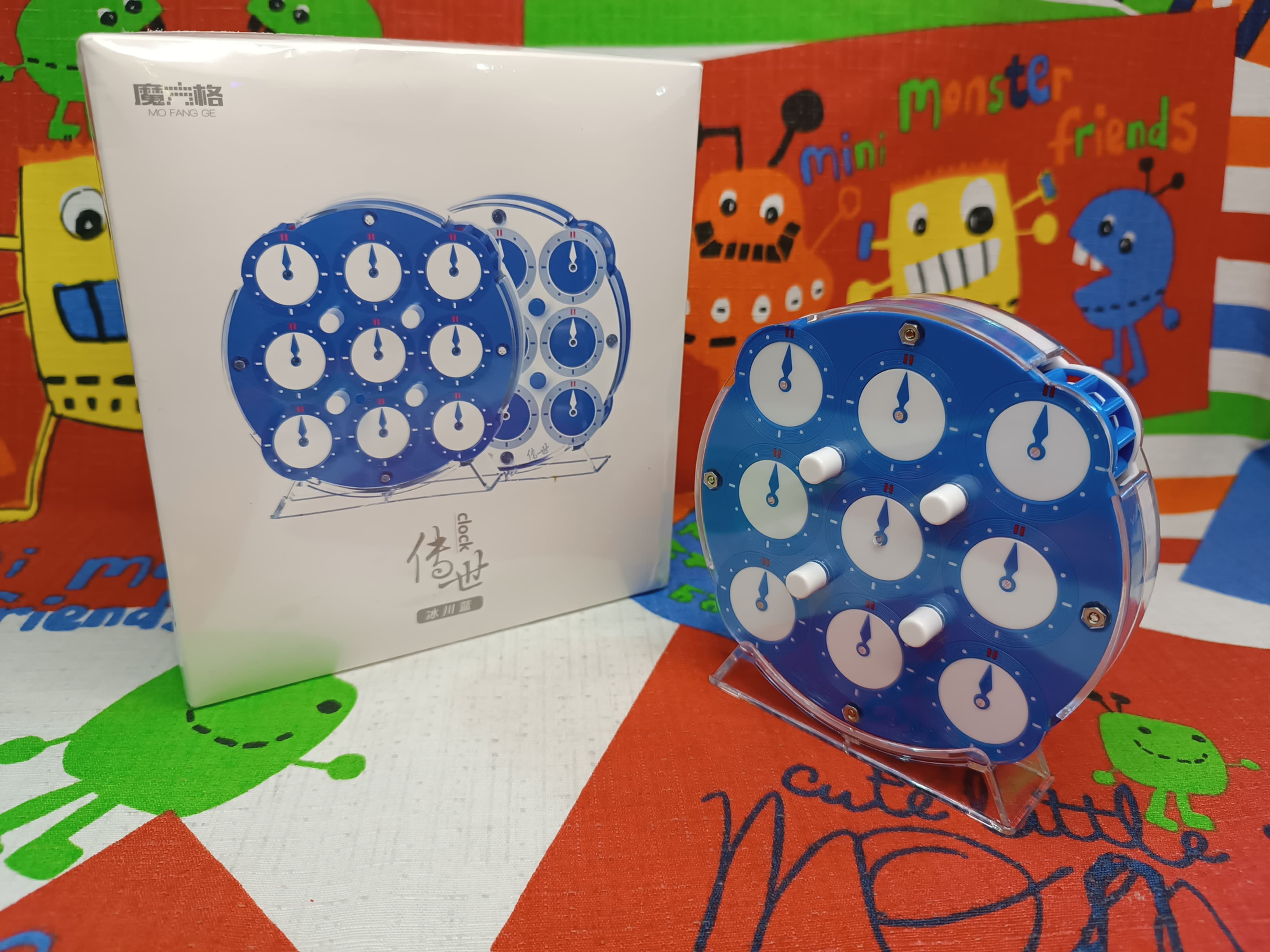 QiYi Clock azul magnético