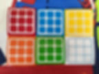 Miniatura: Stickers 3x3 Moyu vinil colores estándar