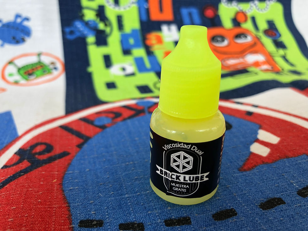 Muestra Lubricante dual 3mL Brick Cubes