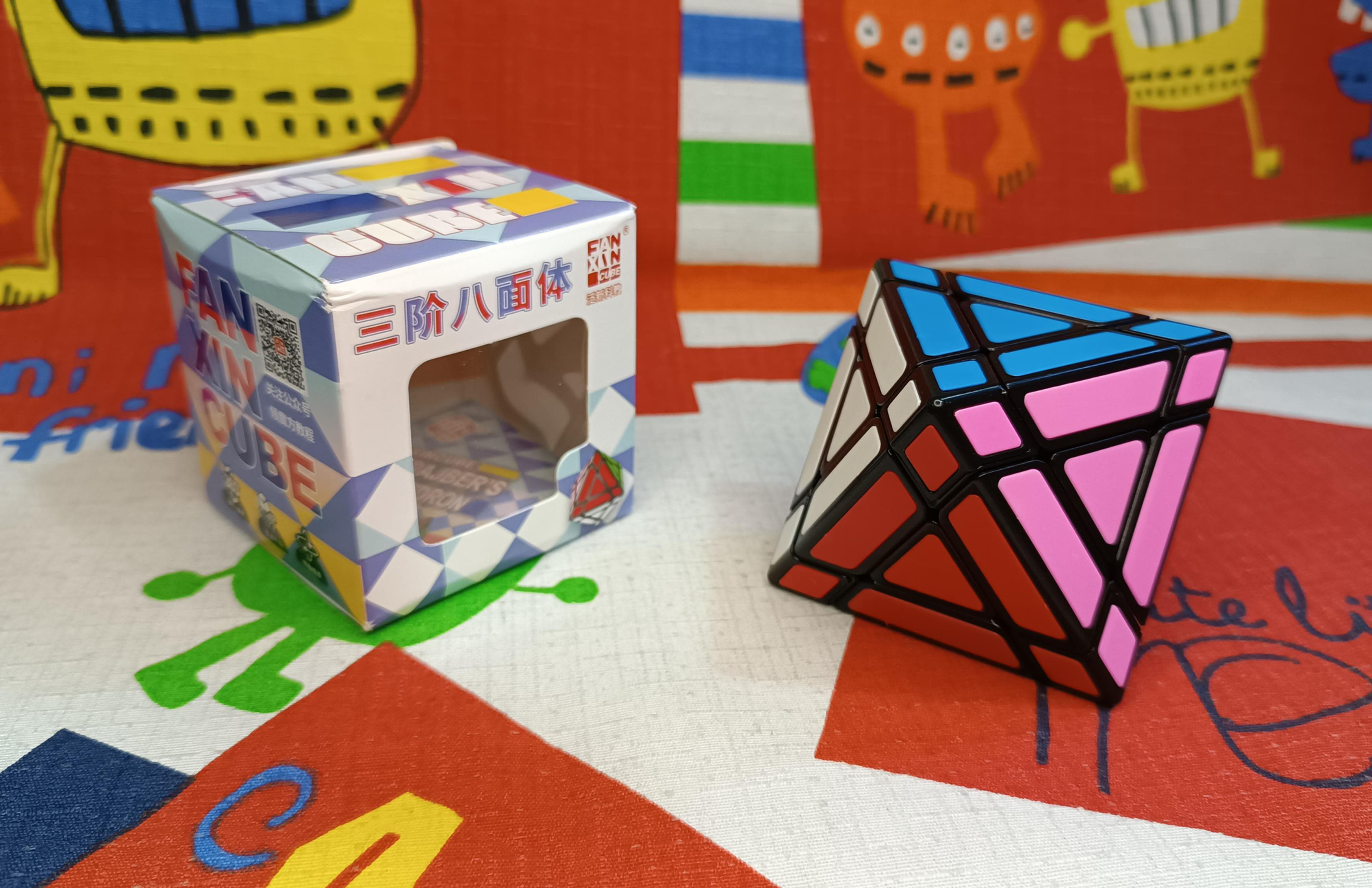 Fanxin 3x3 Octaedro tiles base negra