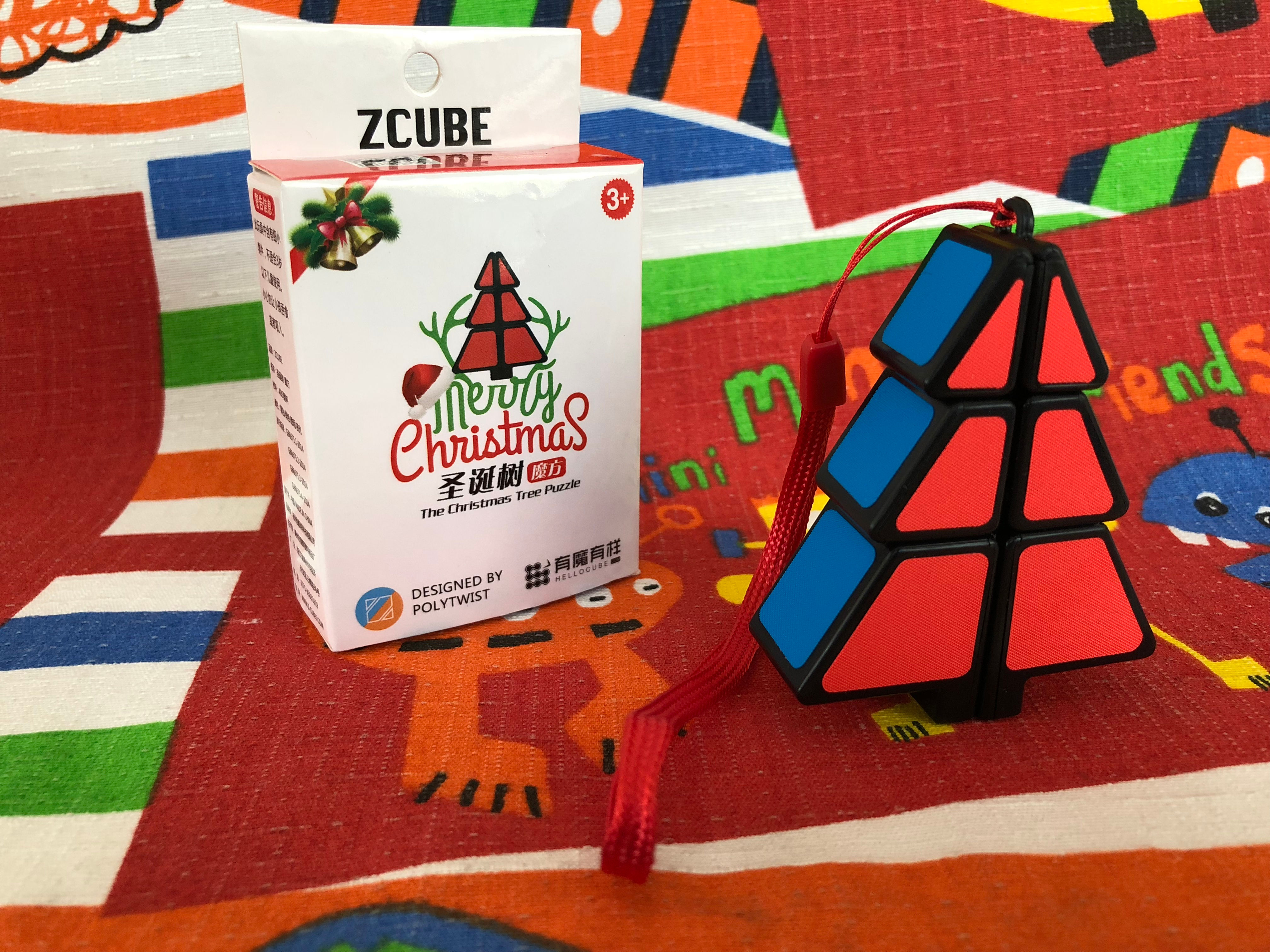 Z Arbolito Christmas cube 1x2x3 base negra