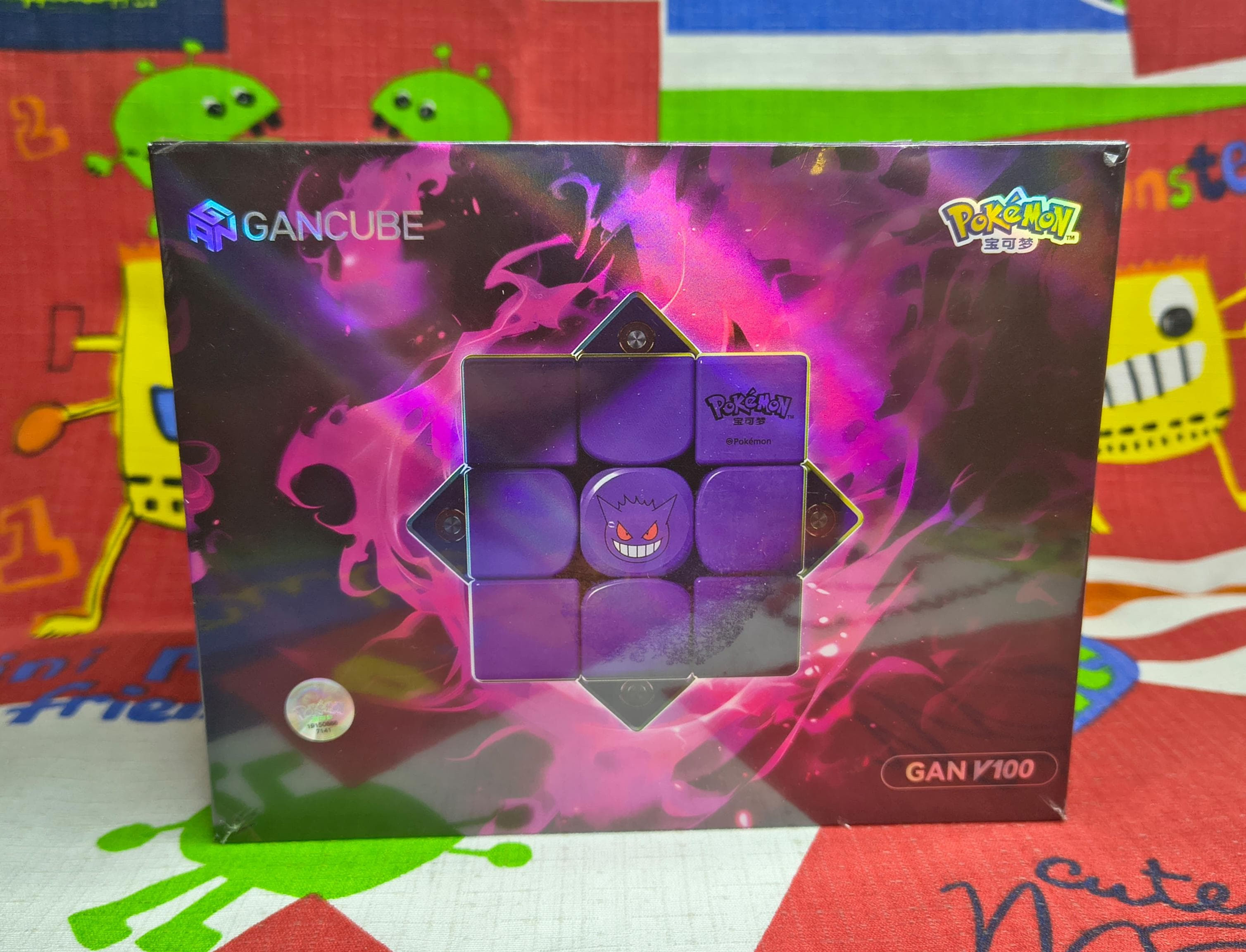 3x3 Gan v100 Maglev UV Gengar Pokémon edición especial