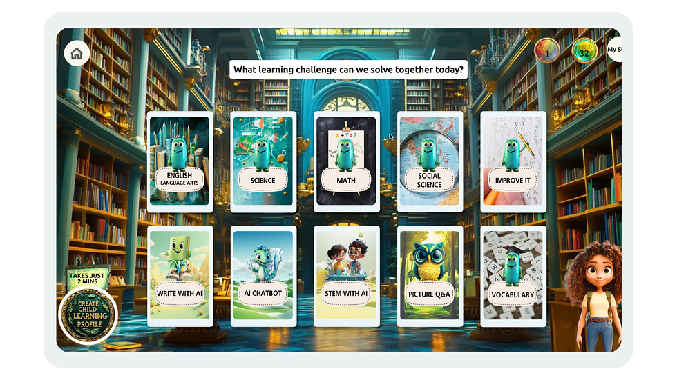AI platform for education