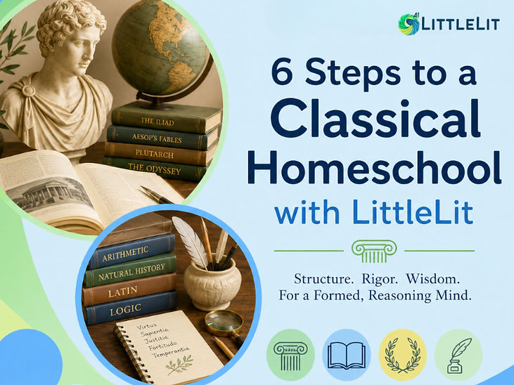 6 Steps to a Classical Homeschool with LittleLit AI