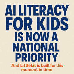 AI Literacy for kids is now US government policy, and this startup is built for this moment