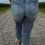 Thumbnail: KanCan Light Wash Distressed Relaxed Fit Mom Jeans