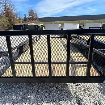 Thumbnail: 2026 B/R 82x18 Utility Trailer, Dovetail Design, Tool Box, 7K GVWR