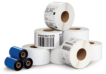 thermal labels, food labels, thermal transfer, ribbons