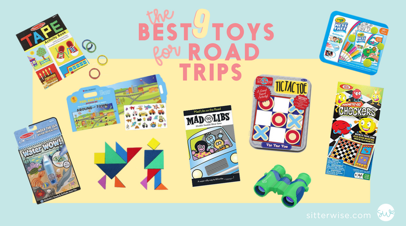 Toys for Road Trips | Babysitting San Diego | best toys for road trips | how to entertain kids in the car | activities for car rides | family vacations