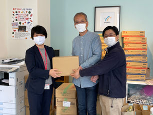 トヨタ様から、ご寄付を頂きました！