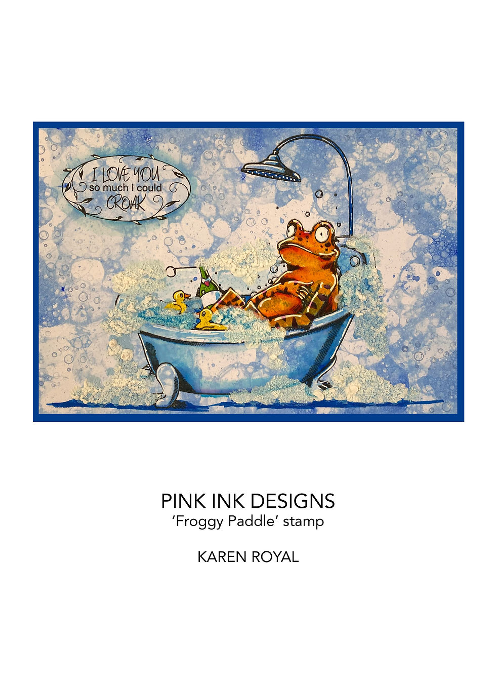 Thumbnail: Pink Ink Designs - Froggy Paddle