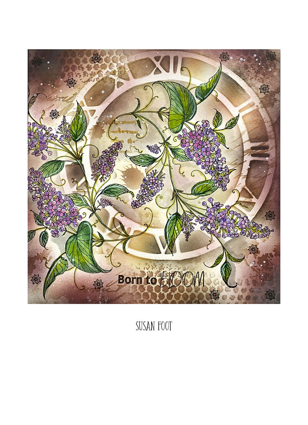 Thumbnail: Pink Ink Designs Stamp - Luscious Lilac