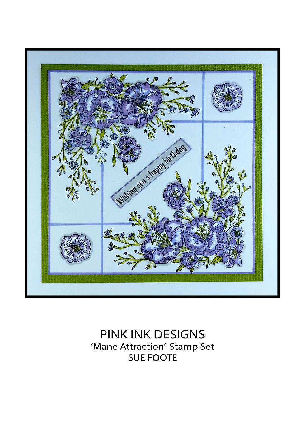 Thumbnail: Pink Ink Designs Stamp - Mane Attraction
