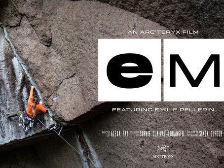 Film : l'enchaînement de "La Zebrée" (8b+) par Emilie Pellerin