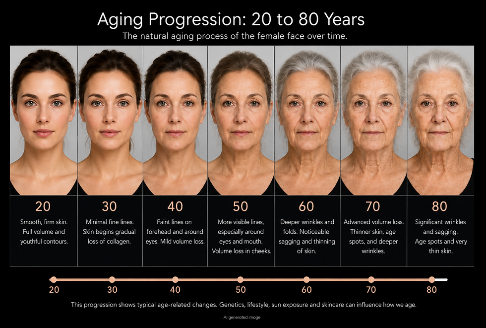 What Really Happens to Our Faces as We Age?
