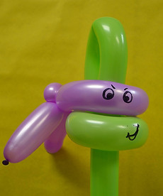 Balloon Ninja Turtle Donatello