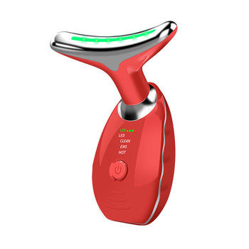Beauty Facial Massager, 7 Color Wavy Acne Beauty Microcurrent Facial Device Skin